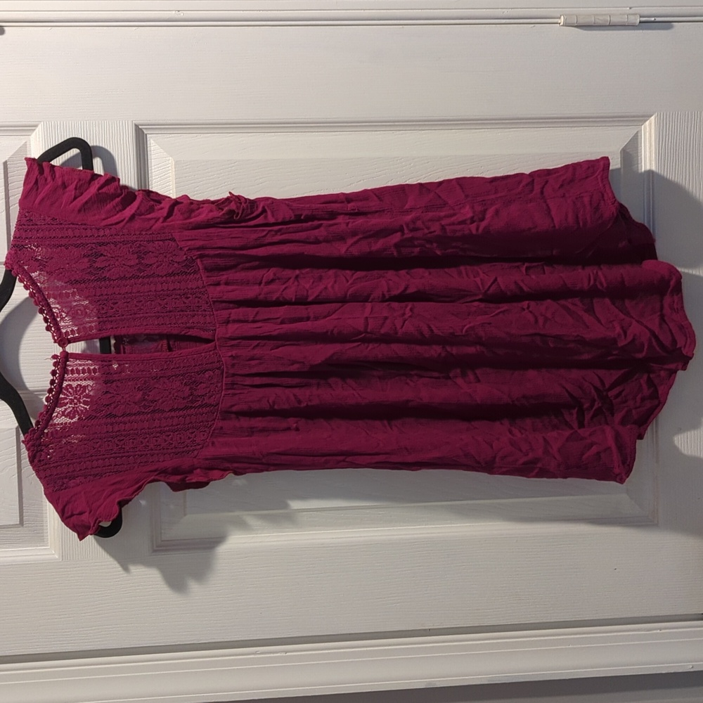 Xhilaration Purple Blouse - Picture 3 of 4